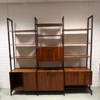 Modulaire Staande Kast In Notenfineer 68954 thumbnail 2