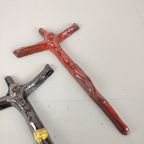 3 Vintage Keramiek Kruisjes thumbnail 5
