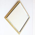 Belgo Chrome Diagonal Hanging Mirror, 1970S. thumbnail 5