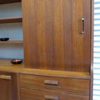 Mooie Vintage Highboard Midcentury Wandkast thumbnail 6