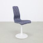 6X Vintage Eetkamerstoel Tulpvoet Tulip Chair 1970 thumbnail 2