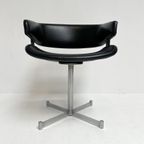 Zwartlederen Artifort Fauteuil, 1970S thumbnail 9