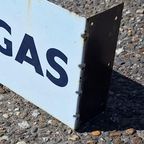 Dubbelzijdig Emaille Reclamebord Van Shell️⛽️ thumbnail 3