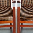Set Van 2 Prachtige Art Deco Eetkamer/ Bijzetstoelen Van Schuitema Uit De Decoforma Serie thumbnail 11