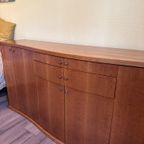 Maurice Villency Mid Century Danish Bowfront Sideboard thumbnail 21