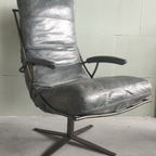 Lederen Industriële Fauteuil Van Het Anker Type Tiberius thumbnail 3
