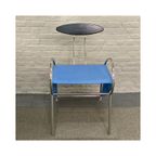 Blauwe Velox Armstoel Van Massimo Iosa Ghini Voor Moroso - Italië Midden Jaren 80 thumbnail 6