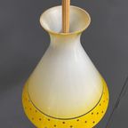 Yellow Glass Pendant Lamp 1950S thumbnail 9