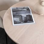 Pokka Eetkamertafel - Ø110 Cm - Licht Eiken thumbnail 3