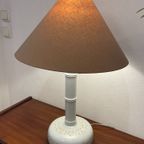 Tafellamp / Schemerlamp, Royal Copenhagen, Aardwerk In Bamboe Stijl, 1960'S Denemarken thumbnail 15