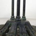 Art Deco Bistrotafel, Tuintafel Op Gietijzeren Voet thumbnail 17