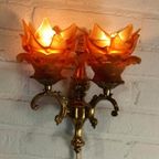 Set Van 2 Antieke Frans Louis Xv Stijl Wandlampen thumbnail 10