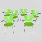 Serie 7 3207 Stoelen Van Arne Jacobsen Voor Fritz Hansen thumbnail 7