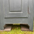 Imposante 18e Eeuwse Kast Garderobekast Keukenkast 240 Cm.frans thumbnail 10