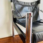 2 Vintage Leren Stoelen Van Johanson Design Van Bârje Johanson, Sweden, 1970S thumbnail 2