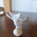 Vintage Beeldje, Porselein Vogel, Zwaluw In Vlucht, Beeld thumbnail 11