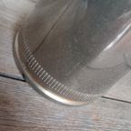 Sifon / Spuitfles Van Rvs Met Zwarte Bakeliet Schroefdop. thumbnail 6