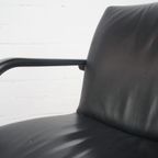 Leather Desk Chair By Geoffrey Harcourt For Artifort thumbnail 5