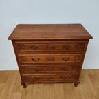 Vintage Brocante Ladekast Ladekastje Commode Kast 609 thumbnail 2