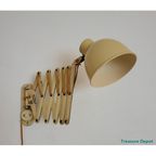 Vintage Scissor Lamp Creme thumbnail 2