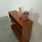 Noten Fineer Boekenkast Lp Kast Met Legplanken Nr. 1 thumbnail 9