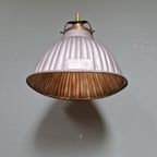 Wandlamp Met Zwanenhals Van Gemercuriseerd Glas, 1930 thumbnail 4