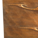 Vintage Wanddecoratie Vogels 'fly' Koper thumbnail 3