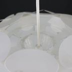 Witte Polypropyleen Hanglamp Van Gunner Jensen Voor IKEA *** Model Fillsta *** 2000 *** Zweden thumbnail 10