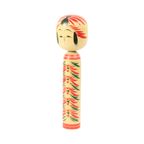 Grote Kokeshi Pop Xl Formaat Hout Japan Showa Periode 38cm thumbnail 6