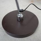 Dark Brown Floor Lamp By H. Busquet For Hala Zeist, 1960S thumbnail 2