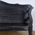 Antiek Grenen Bankje, Circa 1900 thumbnail 9