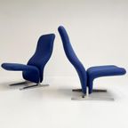Opnieuw Gestoffeerde Artifort Concorde Fauteuil, 1960's thumbnail 12