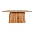 By fonQ Grand Eettafel Lichtbruin Mangohout thumbnail 5