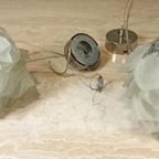 Set Van 2 Glycine Glazen Petal Hanglampen, Spiridon Deco thumbnail 3