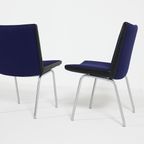 Set Of 4 Danish Modern ‘airport’ Chairs By Hans J. Wegner thumbnail 6
