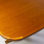 Vintage Deense Uitschuifbare Eettafel Tafel Massief Teak thumbnail 7