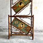 Japanese Bamboo And Cast Iron Wardrobe By Perret Vibert, Circa 1900 thumbnail 19