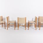 Gianfranco Frattini ‘nuela’ Chairs / Eetkamerstoel / Stoel, 1970’s Italy thumbnail 3