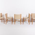 Gianfranco Frattini ‘Nuela’ Chairs / Eetkamerstoel / Stoel, 1970’S Italy thumbnail 3