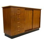Vintage Dressoir Lowboard Tv Meubel Met Lades Jaren 60 Teak thumbnail 3
