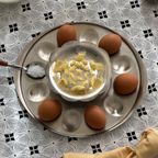 Vintage Wmf Stainless Steel Egg Serving Tray thumbnail 3