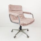 Artifort Bureaustoel Roze | Wieltjes | Geoffrey D Harcourt thumbnail 5