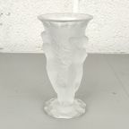 Art Deco Persglas Vaas Met Naakte Dames thumbnail 5