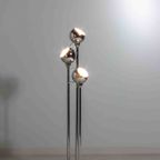 Mid-Century Modernistische Stalamp Met Magnetische Bal Lampen, Italië 1970S thumbnail 6