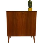Vintage Kastje Compact Dressoir Jaren 60 Teak Fineer Zweden thumbnail 2