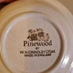 Pinewood By W.H. Grindley Co Ltd Schaaltjes Set thumbnail 7