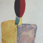 Kasimir Malevich (1878-1935), The Girl, Figure On White, Printed In Belgium thumbnail 10