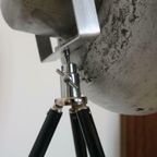 Industriële Vintage Staande Lamp Op Statief, Sfeerlamp thumbnail 4