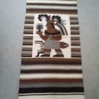 Vintage Wandkleed Peru Mexico Vloerkleedje Vloerkleed Katoen thumbnail 4