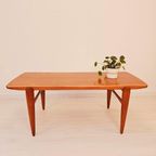 Vintage Scandinavisch Design Salontafel | 1960S | Teak Hout thumbnail 4